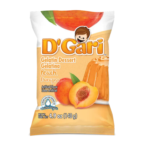 Jelly D'gari Peach 5 Oz