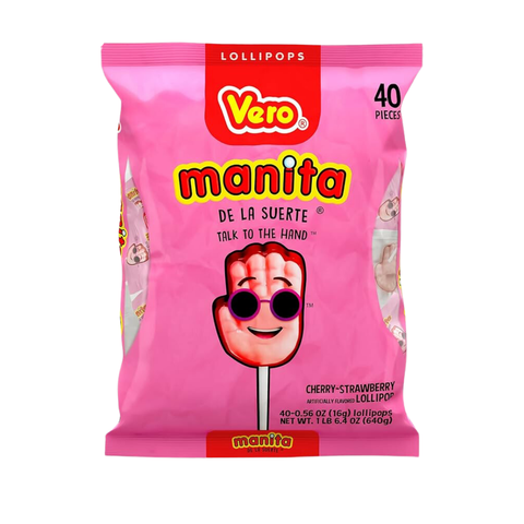 Lollipop Vero Manita Bag 40 Pc