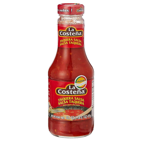 Hot Sauce La Costena Taquera 16 Oz