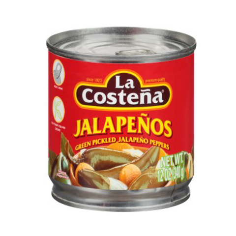 La Costena Whole Jalapeno 12 Oz