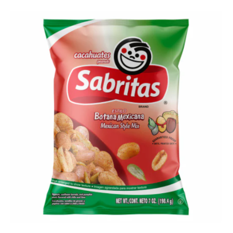 Sabritas Peanuts Mexican Snack 7 Oz