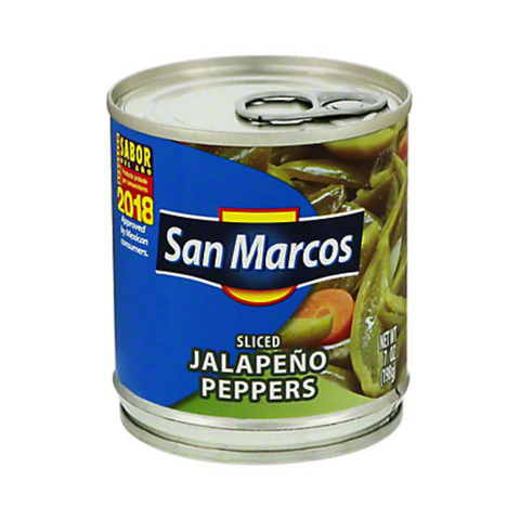 San Marcos Sliced Jalapeno 7 Oz