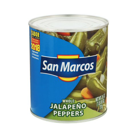 San Marcos Whole Jalapeno 26 Oz