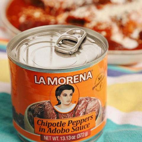 La Morena Chipotle In Adobo 13 Oz