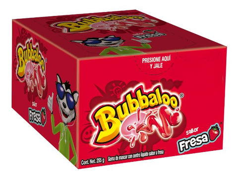 Bubbaloo Strawberry 50 Pc