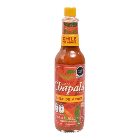 Lago De Chapala Chile De Arbol Pepper Hot Sauce 5 Oz