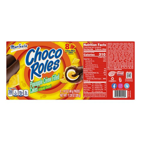 Marinela Chocoroles 8 Pk