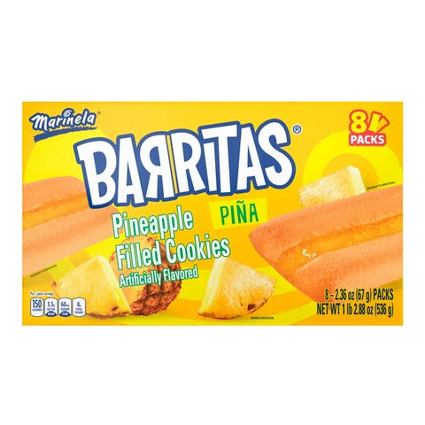 Marinela Barritas Pineapple 8 Pk